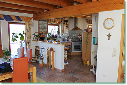 Blick zur K&uuml;che